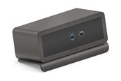Telakointiasemat - Purelink Mediahub2 Dock - docking station - USB-C 3.2 Gen 2 - 2 x HDMI - 1GbE - M2-ENC07-9942