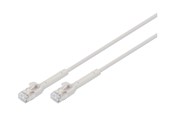 Verkkokaapelit - DIGITUS patch cable - 2 m - grey - Harmaa - DK-1632-A-020B