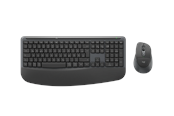 Näppäimistöt - Logitech Signature Comfort Plus Combo MK880 for Business (Graphite) - Näppäimistö ja Hiirisetti - Saksa - Harmaa - 920-014047