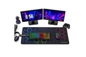 Lisävarusteet hiirelle ja näppäimistölle - Wozinsky WPD-B800 Gaming Desk Pad 800x300mm Waterproof with Pattern - Black - 5907769387258