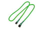 Virtakaapelit (ulkoinen) - Nanoxia - fan power extension cable - 3 pin Molex to 3 pin Molex - 60 cm - NX3PV60NG