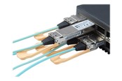 Verkkokaapelit - LevelOne 100GBase-AOC direct attach cable - 2 m - Sininen - 2m - AOC-0502