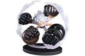 Fanituotteet - Banpresto - One Piece - Monkey D. Luffy (Gear 5 Gum Gum Dawn Gatling) 12 cm - Figuuri - 4573102696526