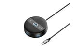 USB hub - ORICO YS1-C2 4-port USB hub 1x USB-A 3.0 3x USB-A 2.0 0.3 m - black USB hub - 4 porttia - USB 3.0 - Musta - YS1-C2-03-BK-BP