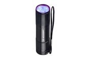 Taskulamput ja otsalamput - Wozinsky WLD-9L IP65 UV Flashlight for Trace Detection - Black - 5907769389122