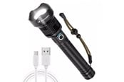 Taskulamput ja otsalamput - Wozinsky WLT-20W tactical flashlight 20 W 2000 lm CREE diodes IP65 with adjustable beam - black - 5907769389115
