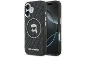 Puhelin - Kannet ja kotelot - Karl Lagerfeld IML Karl Head Logo MagSafe Case for iPhone 17 - Black - 3666339499693