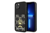 Puhelin - Kannet ja kotelot - Karl Lagerfeld Karlimals Cardslot case for iPhone 13 - black - 3666339049775