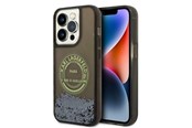 Puhelin - Kannet ja kotelot - Karl Lagerfeld Liquid Glitter RSG case for iPhone 14 Pro - black - 3666339086022