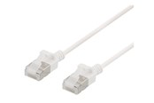 Verkkokaapelit - Deltaco patch cable - white - Valkoinen - UFTP-1068
