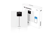 Urheilu & Fitness - Wozinsky WIWL-180 älykäs Bluetooth-kylpyhuonevaaka - White - 5907769388026