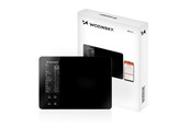Keittiövaaka - Wozinsky Keittiövaaka WIK-16 älykäs keittiövaaka digitaalisella näytöllä, Bluetooth-sovellus - Black - 5907769388019