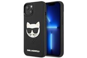 Puhelin - Kannet ja kotelot - Karl Lagerfeld 3D Rubber Choupette Case for iPhone 13 mini - Black - 3666339028138