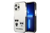 Puhelin - Kannet ja kotelot - Karl Lagerfeld KLHCP13XTPEKCW iPhone 13 Pro Max 6.7" hardcase white/white Karl&Choupette - 3666339048631