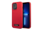 Puhelin - Kannet ja kotelot - Karl Lagerfeld KLHCP13LSLMP1R iPhone 13 Pro / 13 6.1" hardcase red/red Silicone Plaque - 3666339048747
