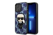 Puhelin - Kannet ja kotelot - Karl Lagerfeld KLHCP13LPMNIKBL iPhone 13 Pro / 13 6.1" hardcase blue/blue Monogram Ikonik Patch - 3666339049508