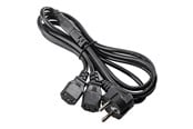 Sisäiset virtakaapelit - Akyga Pro Series AK-PC-04A - power cable - power CEE 7/7 to power IEC 60320 C13 - 1.8 m - AK-PC-04A