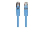 Verkkokaapelit - Lanberg patch cable - 25 cm - blue (RAL 5012) - Sininen - PCF6-20CC-0025-B