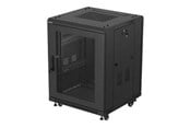 Räkit - Rack - Lanberg FF01 series - rack - 600 x 600 flat pack with mesh door - 15U - FF01-6615-23B