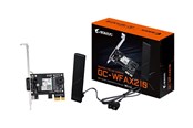 Verkkokortit (verkkosovittimet, tulostuspalvelimet jne.) - GIGABYTE GC-WFAX210 - network adapter - PCIe 4.0 - GC-WFAX210