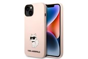 Puhelin - Kannet ja kotelot - Karl Lagerfeld KLHCP14MSNCHBCP iPhone 14 Plus 6.7" hardcase pink/pink Silicone Choupette - 3666339086695