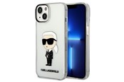 Puhelin - Kannet ja kotelot - Karl Lagerfeld Ikonik Karl case for iPhone 14 Plus - transparent - 3666339087098