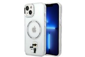Puhelin - Kannet ja kotelot - Karl Lagerfeld KLHMP14MHNKCIT iPhone 14 Plus 6.7" hardcase transparent Iconic Karl&Choupette Magsafe - 3666339087616