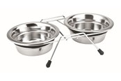 Koirat - Nobby Stander m. 2 skåle Silent Diner 750 ml - L79047