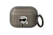 Puhelin - Muut lisävarusteet - Karl Lagerfeld KLAPHNIKTCK AirPods Pro cover black/black Karl's Head - 3666339088026