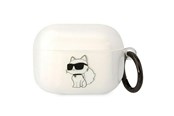 Puhelin - Muut lisävarusteet - Karl Lagerfeld KLAPHNCHTCT Airpods Pro cover transparent Ikonik Choupette - 3666339088057