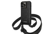 Puhelin - Kannet ja kotelot - Karl Lagerfeld KLHCP14LSTMMK iPhone 14 Pro 6.1" hardcase black/black Monogram Plaque Logo Strap - 3666339093259