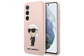 Puhelin - Kannet ja kotelot - Karl Lagerfeld KLHCS23MSNIKBCP S23+ S916 hardcase pink/pink Silicone Ikonik - 3666339117627