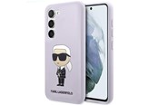Puhelin - Kannet ja kotelot - Karl Lagerfeld KLHCS23MSNIKBCU S23+ S916 hardcase purple/purple Silicone Ikonik - 3666339117658