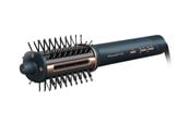 Hiustenkuivaaja - Rowenta Hiustenkuivaaja Air Brush 3D UB9720E0 - hair straightening brush/hair dryer - dark blue/copper - 1100 W - UB9720E0