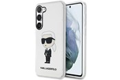 Puhelin - Kannet ja kotelot - Karl Lagerfeld KLHCS23MHNIKTCT S23+ S916 transparent hardcase Ikonik - 3666339117801