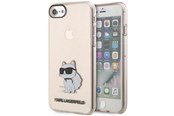 Puhelin - Kannet ja kotelot - Karl Lagerfeld KLHCI8HNCHTCP iPhone 7/8/ SE 2020 / SE 2022 pink/pink hardcase Ikonik Choupette - 3666339118846