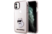 Puhelin - Kannet ja kotelot - Karl Lagerfeld KLHCN61HNCHTCP iPhone 11 / Xr 6.1" pink/pink hardcase Ikonik Choupette - 3666339118990