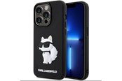 Puhelin - Kannet ja kotelot - Karl Lagerfeld KLHCP14L3DRKHNK iPhone 14 Pro 6.1" black/black hardcase Rubber Choupette 3D - 3666339122683