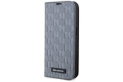 Puhelin - Kannet ja kotelot - Karl Lagerfeld KLBKP14SSAKLHPG iPhone 14 6.1" bookcase silver/silver Saffiano Monogram - 3666339122980