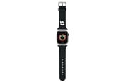 Smartwatch - Lisävarusteet - Karl Lagerfeld 3D Rubber Karl Head strap for Apple Watch 42/44/45/49mm - black - 3666339127381