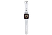 Smartwatch - Lisävarusteet - Karl Lagerfeld 3D Rubber Karl Head strap for Apple Watch 42/44/45/49mm - white - 3666339127404