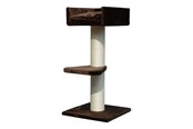 Kissat - GLORIA LO MEJOR PARA TU MEJOR AMIGO OBI CAT TREE Brown 50 x 50 x 100 cm - 8432288111857