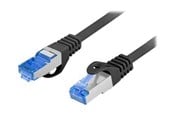 Verkkokaapelit - Lanberg patch cable - 5 m - black RAL 9004 - Musta - PCF6A-10CC-0500-BK