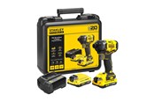Ruuvi- ja Porakoneet - Stanley Fatmax SFMCF820D2K impact driver - cordless - 3-speed - 2 batteries included charger - SFMCF820D2K-QW