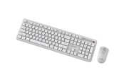 Näppäimistöt - Gembird Slim Pro Business - keyboard and mouse set full size - Cyrillic - white Input Device - Näppäimistö ja Hiirisetti - Cyrillic - Valkoinen - KBS-WPS-01-W-CYRL