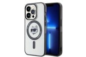 Puhelin - Kannet ja kotelot - Karl Lagerfeld KLHMP15XHCHNOTK iPhone 15 Pro Max 6.7" transparent hardcase IML Choupette`s Head MagSafe - 3666339162061