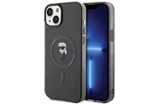Puhelin - Kannet ja kotelot - Karl Lagerfeld IML Ikonik MagSafe case for iPhone 15 Plus - black - 3666339162160