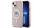 Puhelin - Kannet ja kotelot - Karl Lagerfeld IML Choupette MagSafe case for iPhone 15 Plus - pink - 3666339162528