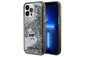 Puhelin - Kannet ja kotelot - Karl Lagerfeld Liquid Glitter Choupette case for iPhone 13 Pro Max - transparent - 3666339164140