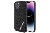 Puhelin - Kannet ja kotelot - Karl Lagerfeld 3D Rubber Multi Logo case for iPhone 15 - black - 3666339164317